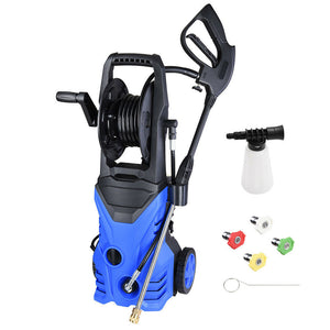 Blue Mini 2030psi 1.8gpm Electric Pressure Cleaner Washer 4 Nozzles