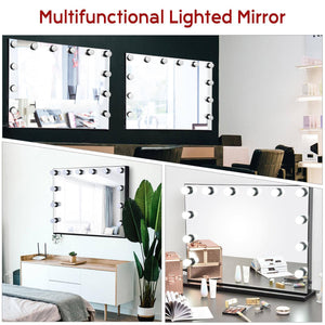 34x26 inches Tabletop and Wall Mount Hollywood Vanity Mirror