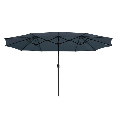 Image of 15x9 ft Patio Umbrella Rectangular with Wind Vent