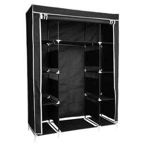 Black Portable Closet - Shoe Organizer