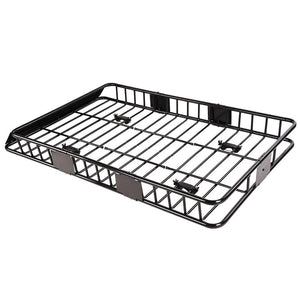 Universal - 64inch Car Rooftop Cargo Basket Carrier with Extension