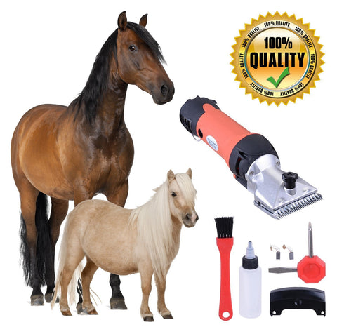 Image of 350W Electric Horse Clipper Shearing Groomer