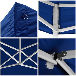 Koval Inc. 10x20 FT Pop Up Canopy Tent with 4 Walls - Blue