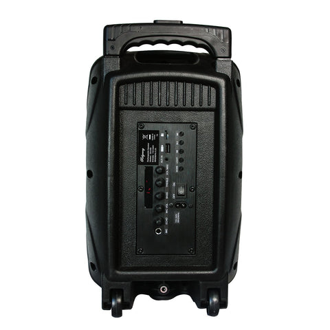 Image of 8" inches Portable Rechargeable Trolley Bluetooth Speaker