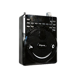 Ridgeway BS-565 Portable FM Radio Rechargeable Mini Voice Amplifier with Mic