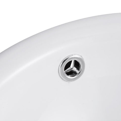 Image of Vanity Sink with Drain - Bowl