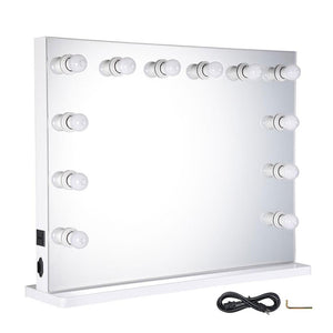 34x26 inches Tabletop and Wall Mount Hollywood Vanity Mirror