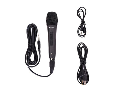 Portable Bluetooth Pa Karaoke Speaker Battery Powered USB SD FM Aux 8in Woofer