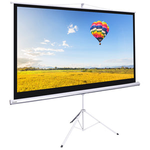 100" Projector Screen with Stand