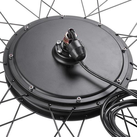 Image of 26 inch Front Wheel Electric Bicycle Motor Conversion Kit (48v 1000w)