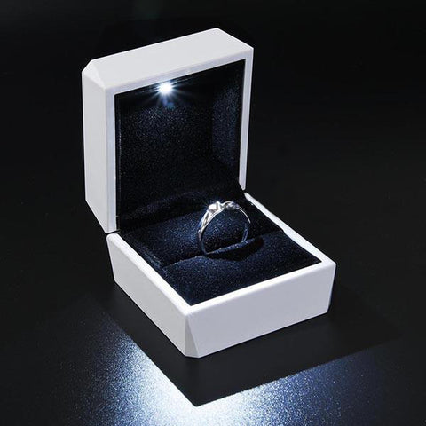 Image of Light Engagement Ring Box - Single/Double