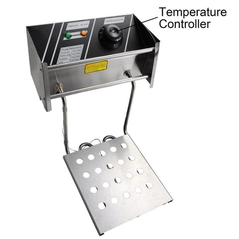 Image of 12L or 6L (Liter) Commercial Electric Countertop Dual or Single Deep Fryer