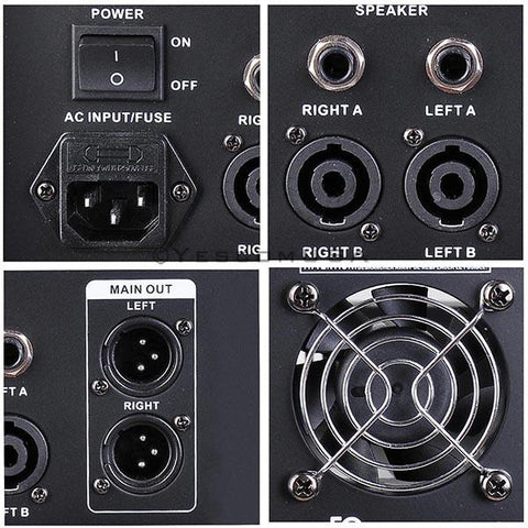 Image of 4 Channel Audio Mixer/Amplifier
