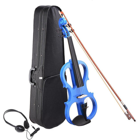 Image of 4/4 Electric Violin with Case & Headphones