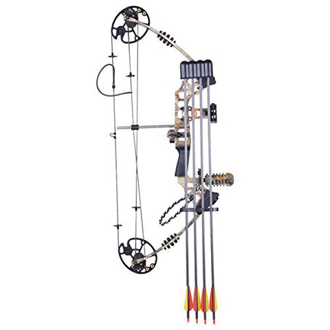 Archery Bow with 12 Carbon Arrows