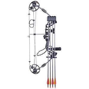 Archery Bow with 12 Carbon Arrows