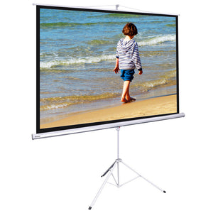 100" Projector Screen with Stand