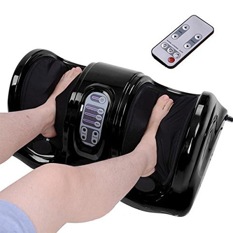 Image of Foot Leg Massager  Kneading and Rolling Calf Ankle with Remote
