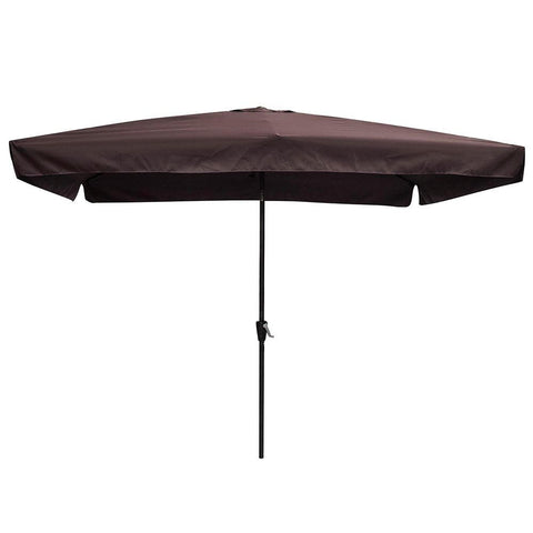 Image of 10' x 6.5' Rectangular Tilt Patio Umbrella