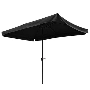 10' x 6.5' Rectangular Tilt Patio Umbrella