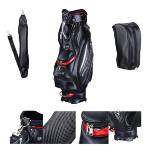 5-Way Golf Stand & Carry Bag Clubs Storage