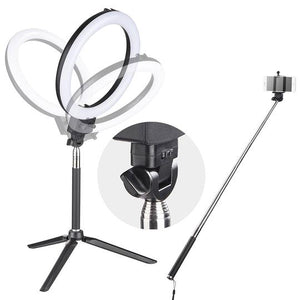8" Ring Light with Stand  and Accessories Social Media (YouTube, Vlogging etc.)