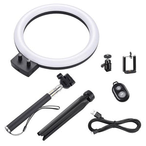 8" Ring Light with Stand  and Accessories Social Media (YouTube, Vlogging etc.)