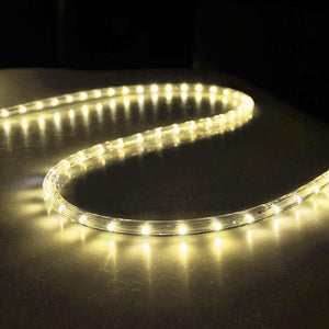 DELight LED Rope Light Spool 50ft – Warm White