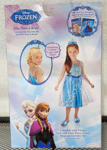Image of Disney Frozen Elsa Tiara & Braid