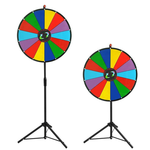 Image of 24" Dry Erase Prize Wheel with Tripod