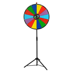 24" Dry Erase Prize Wheel with Tripod