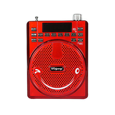 Image of Ridgeway BS-565 Portable FM Radio Rechargeable Mini Voice Amplifier with Mic