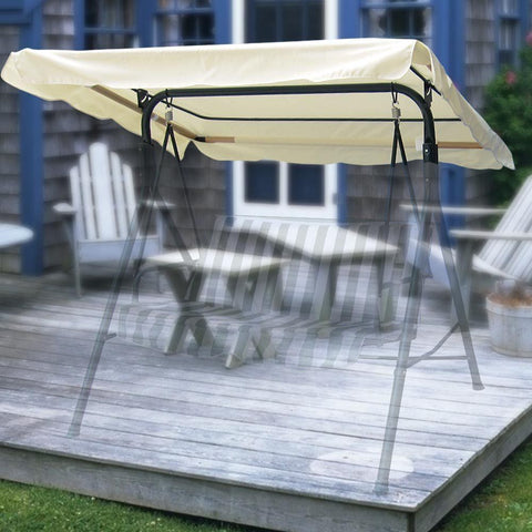 Image of Beige Patio Canopy Top Replacement