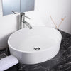 Vanity Sink with Drain - Oval