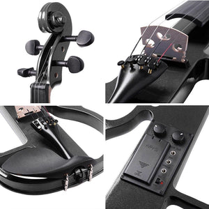 ¾ Electric Violin with Case & Headphones