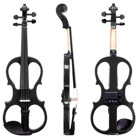 Image of 4/4 Electric Violin with Case & Headphones