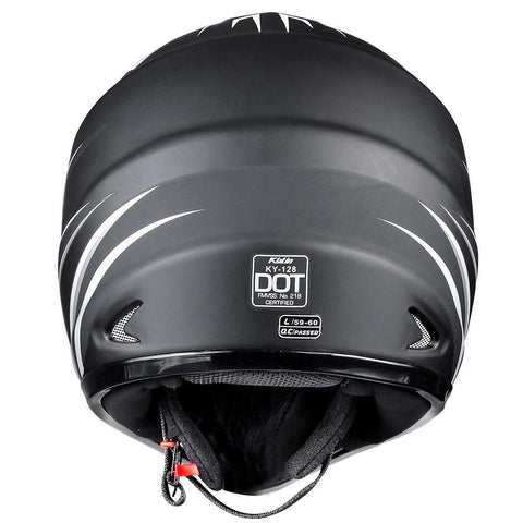 Image of Black Dirt Bike Helmet