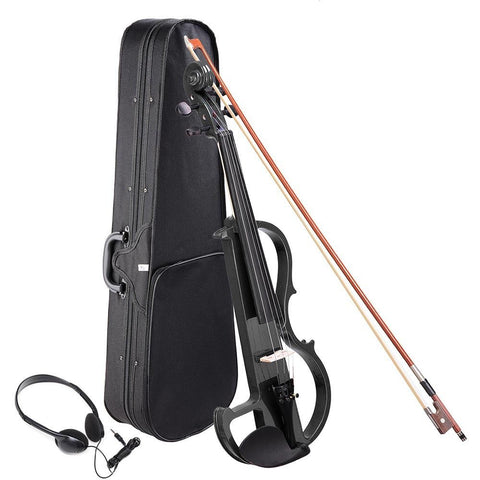 Image of ¾ Electric Violin with Case & Headphones